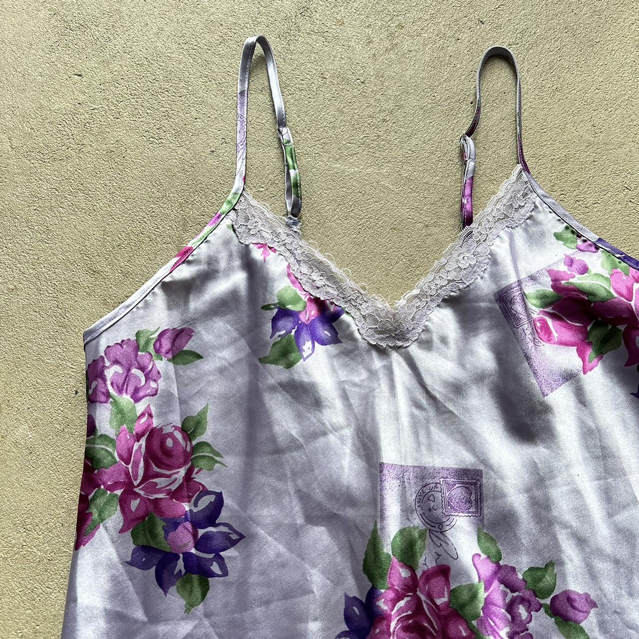 Vintage Y2K Floral Slip Dress