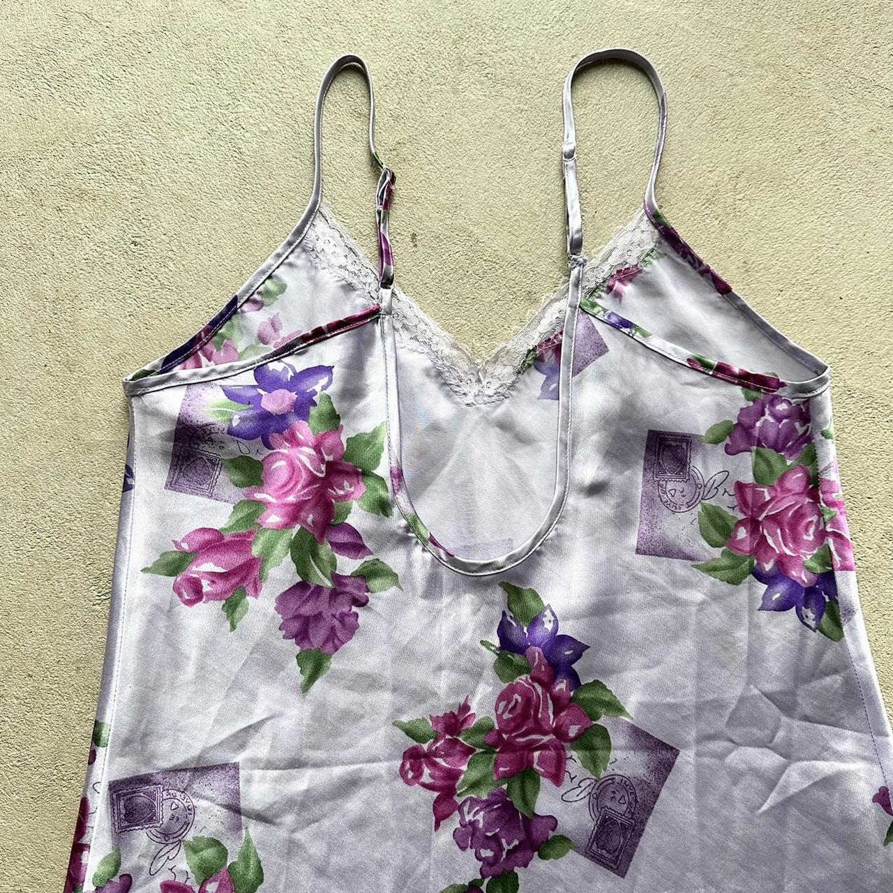 Vintage Y2K Floral Slip Dress