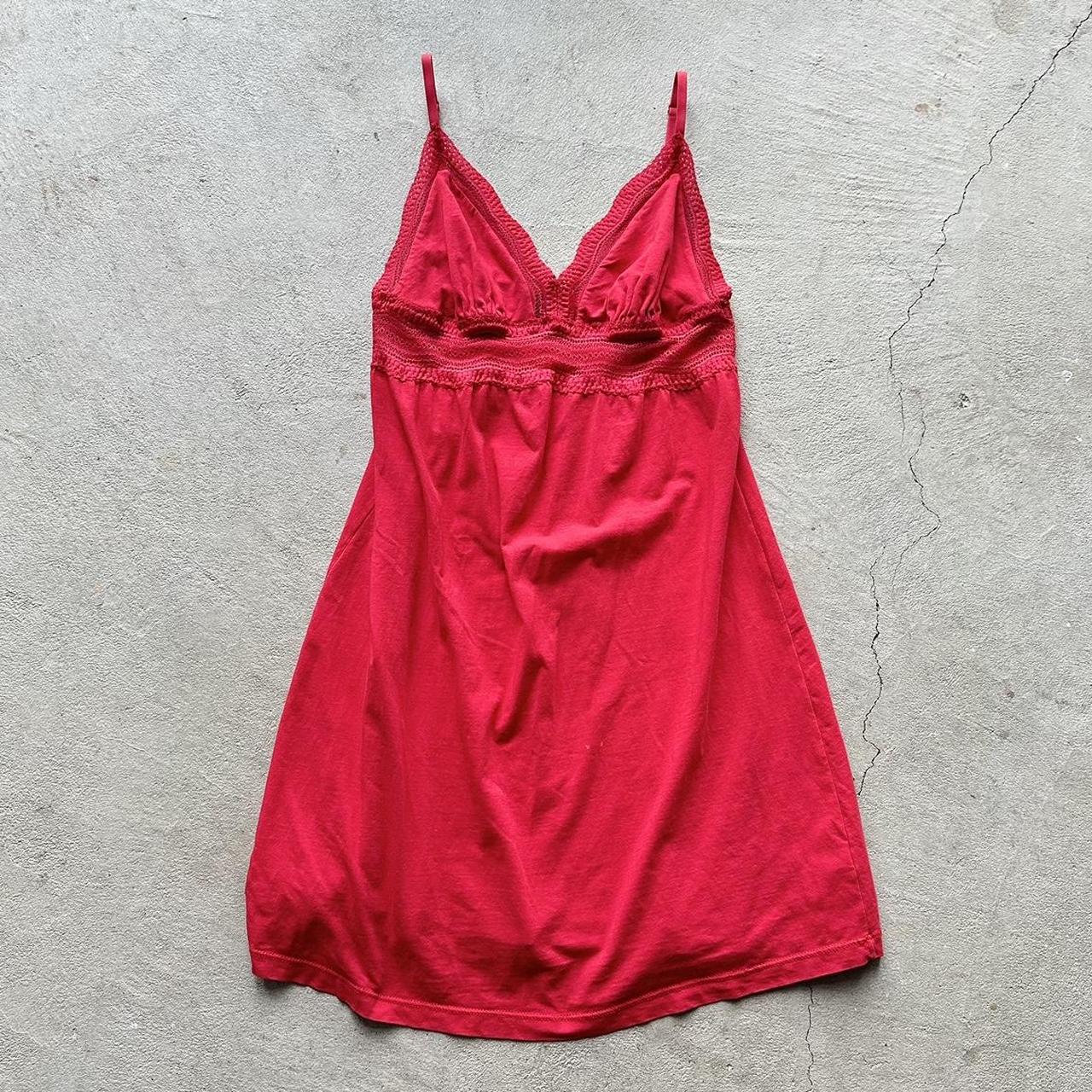 Y2K Red Dress - L