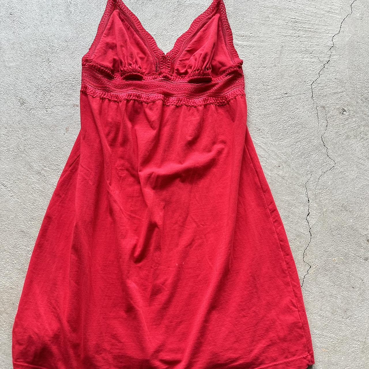 Y2K Red Dress - L