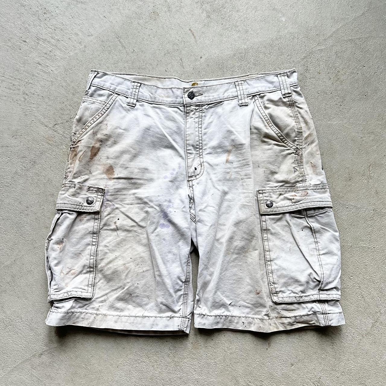 Thrashed Carhartt Cargo Shorts - 35