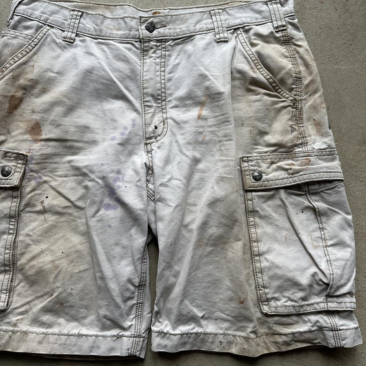 Thrashed Carhartt Cargo Shorts - 35