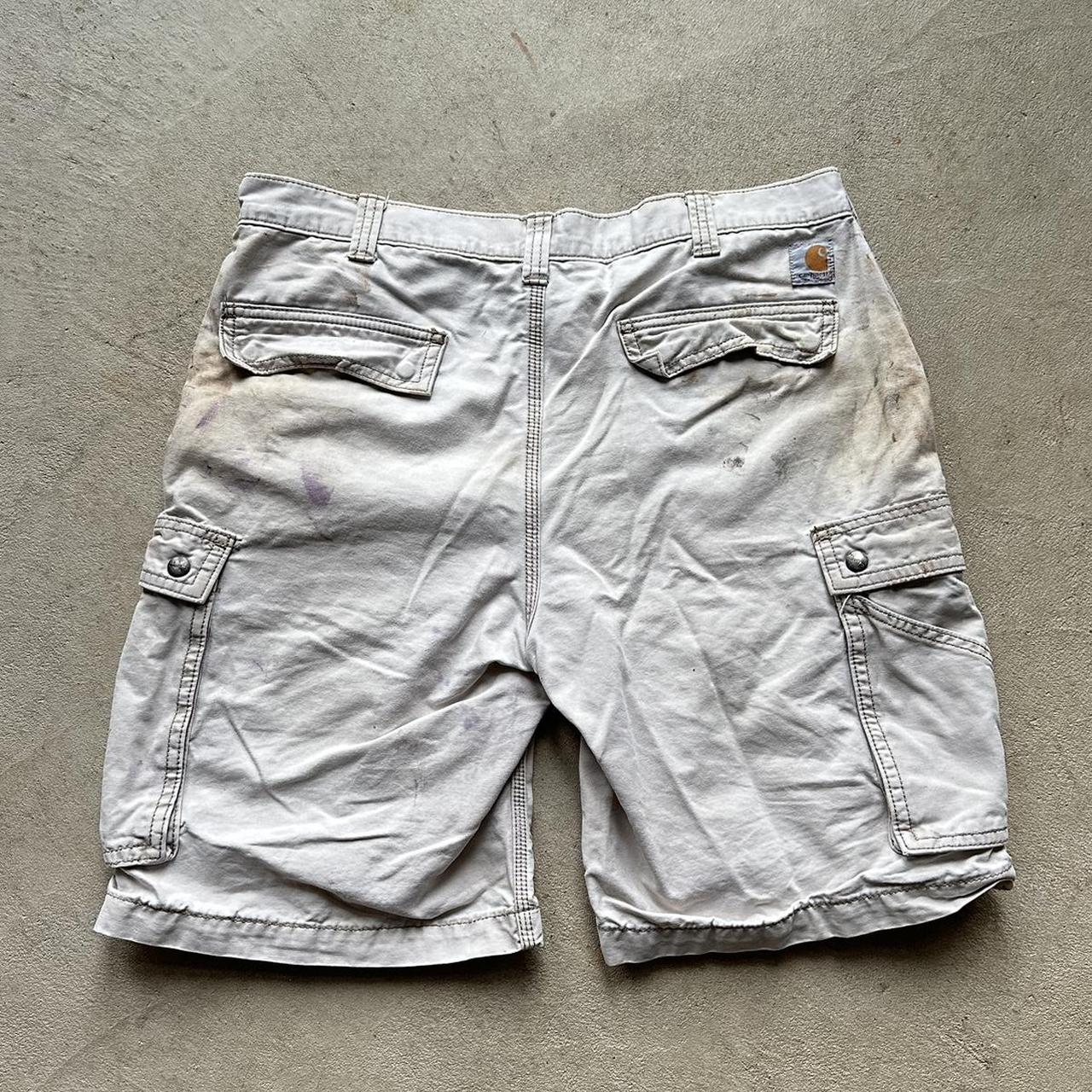 Thrashed Carhartt Cargo Shorts - 35