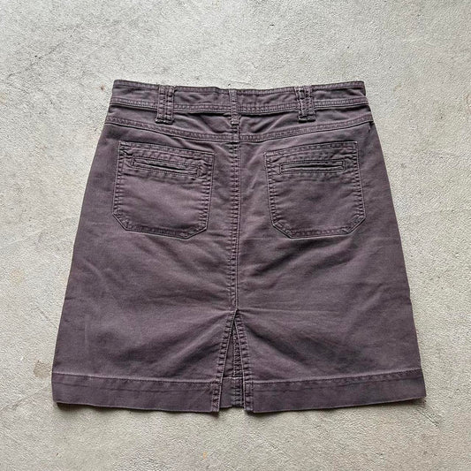 Y2K Brown Hot Options Skirt - 30