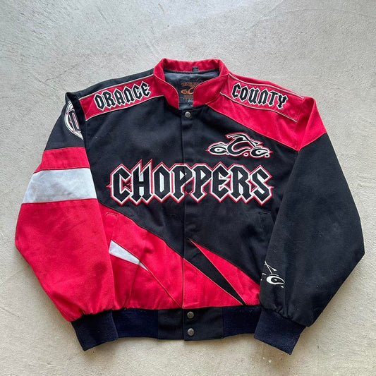 Vintage Orange County Choppers Racing Jacket - L