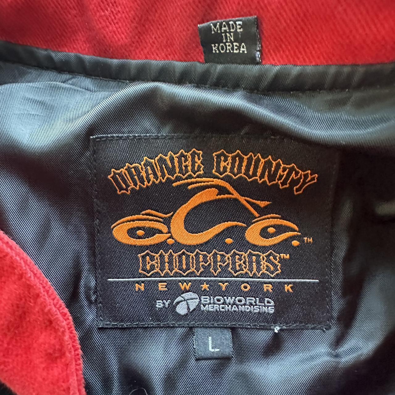 Vintage Orange County Choppers Racing Jacket - L