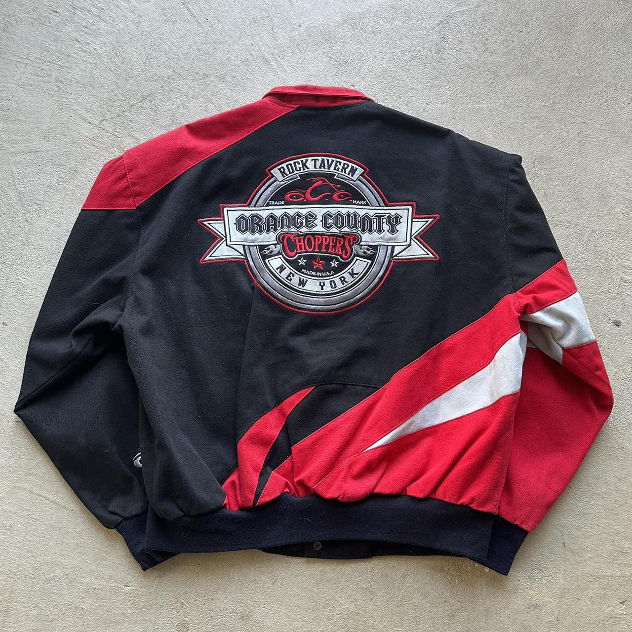 Vintage Orange County Choppers Racing Jacket - L