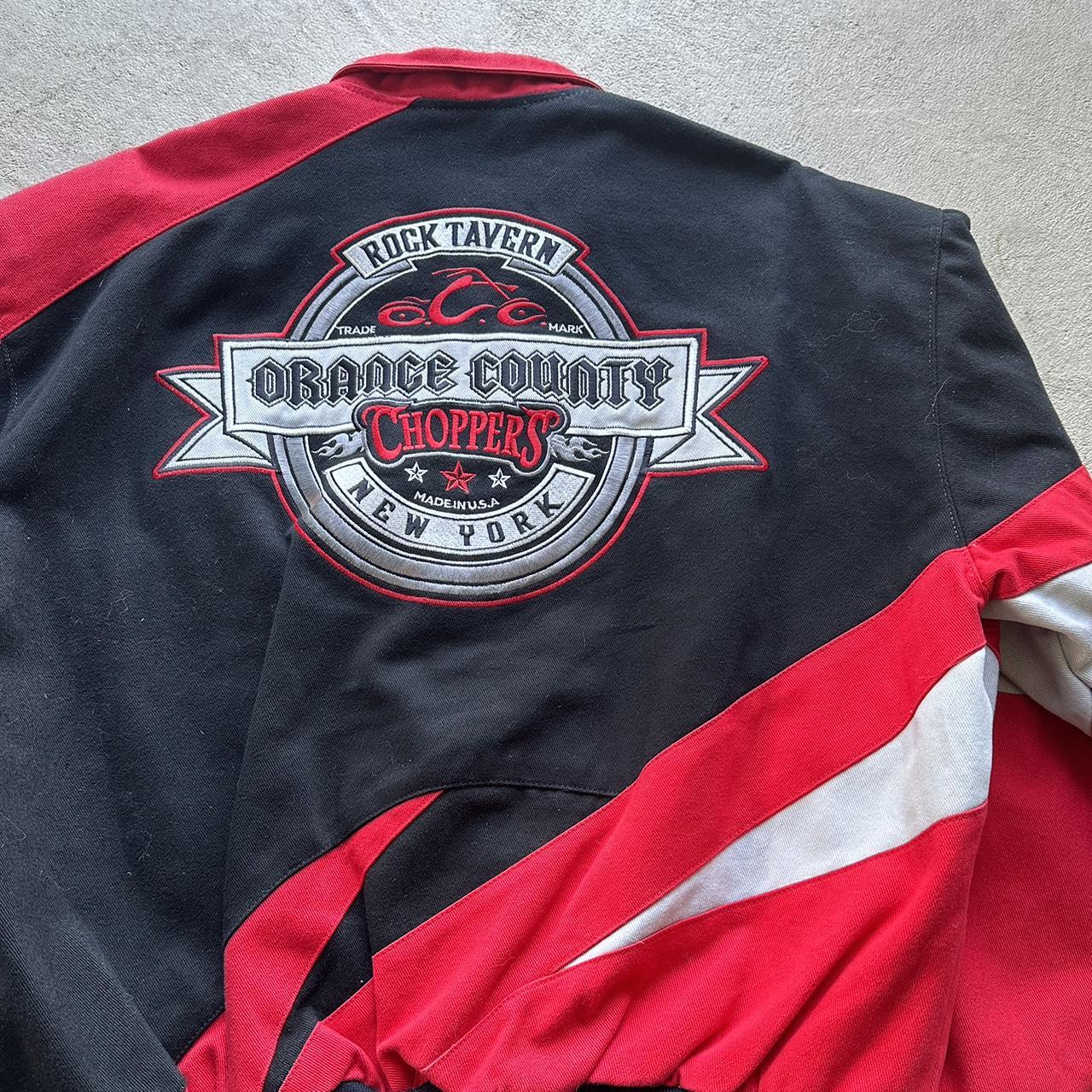 Vintage Orange County Choppers Racing Jacket - L