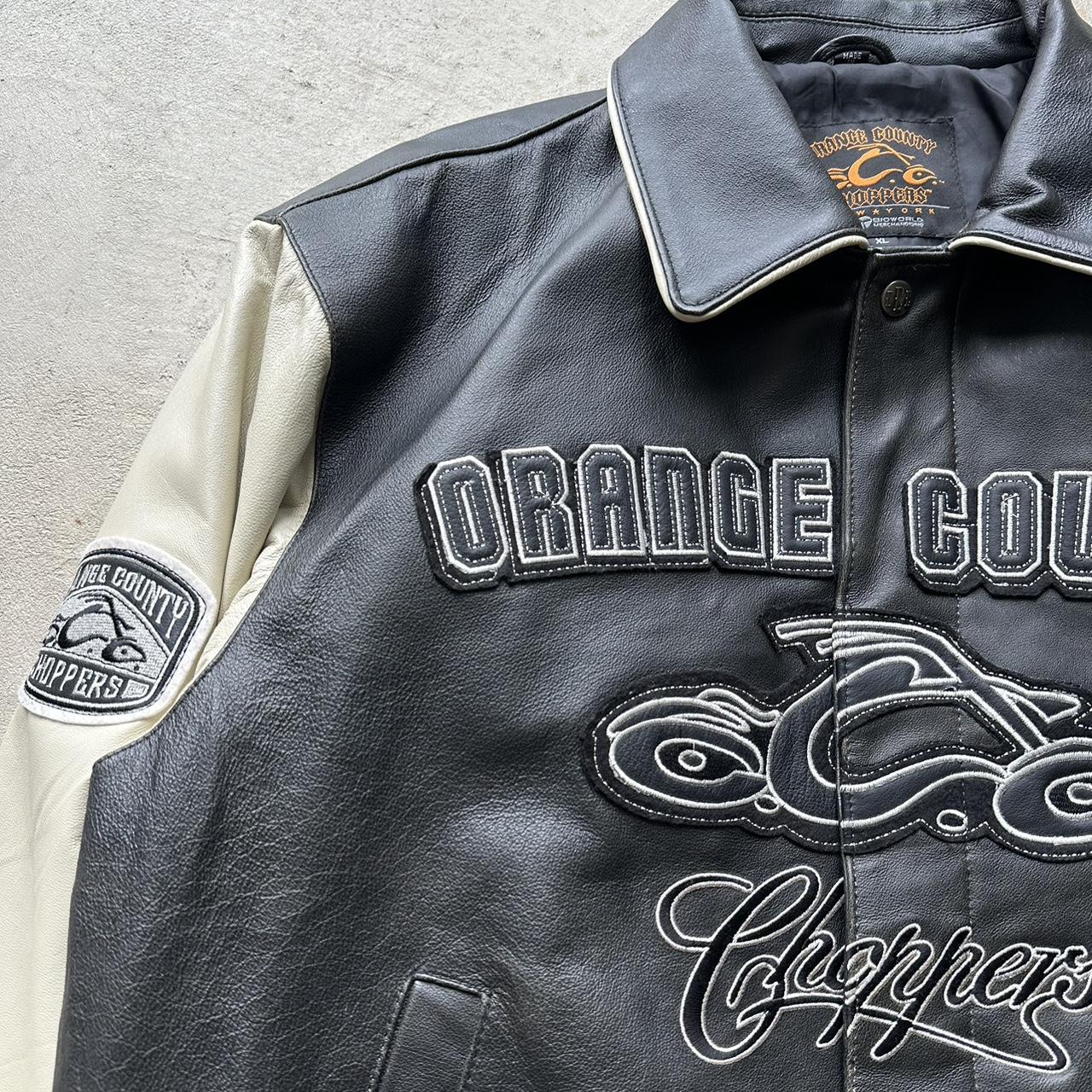 RARE! Vintage Orange County Choppers Leather Jacket - XL