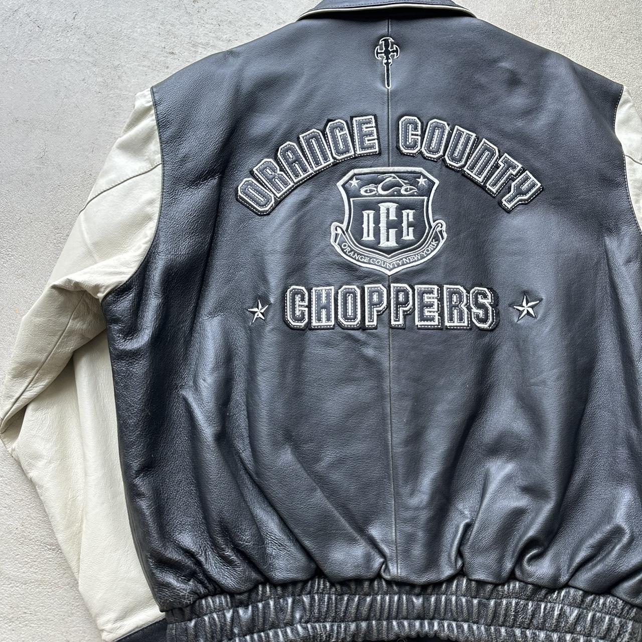 RARE! Vintage Orange County Choppers Leather Jacket - XL