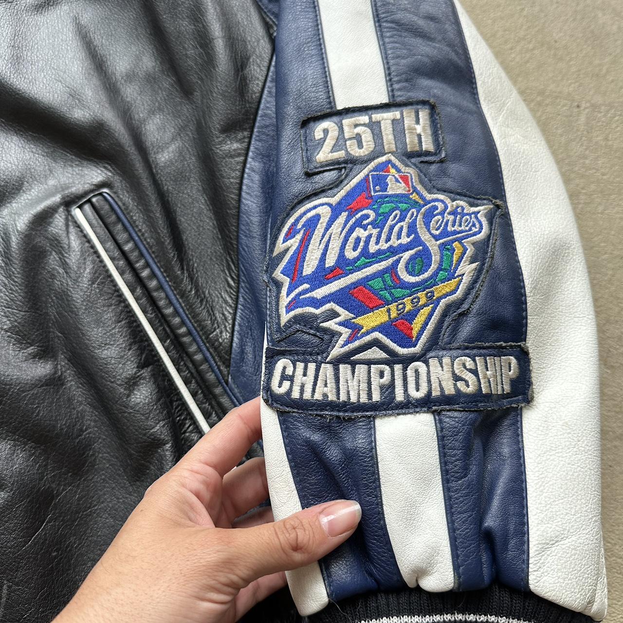 Vintage ‘99 New York Yankees 25th Championship Leather Jacket