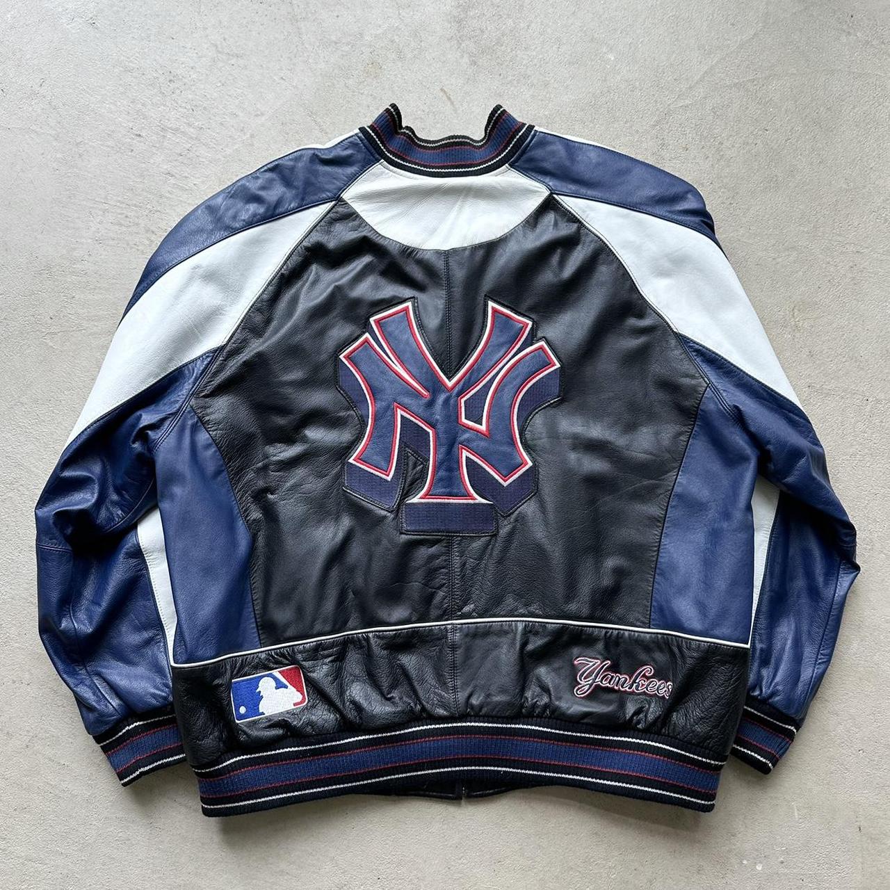 Vintage ‘99 New York Yankees 25th Championship Leather Jacket