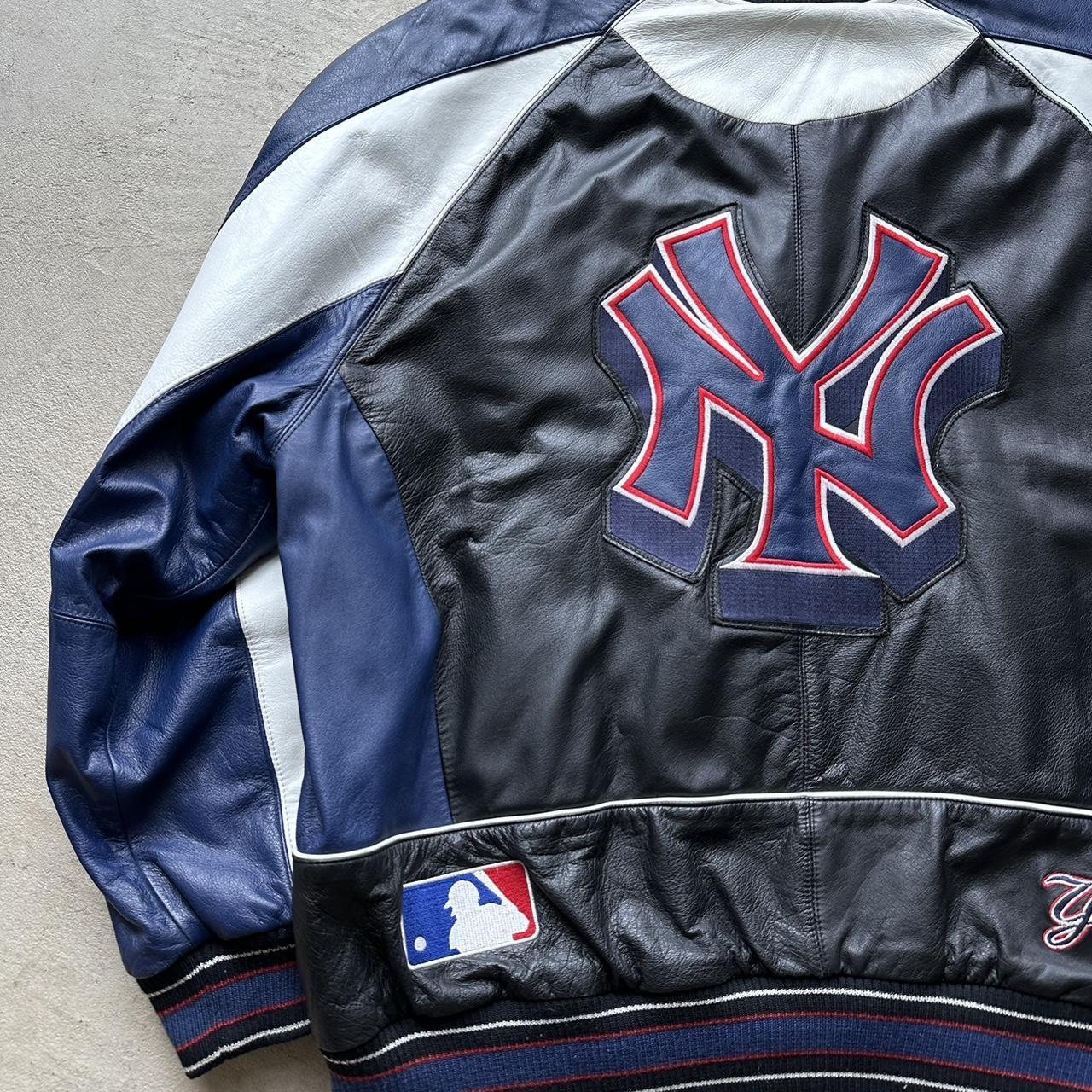 Vintage ‘99 New York Yankees 25th Championship Leather Jacket