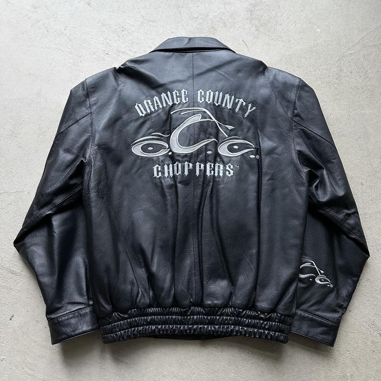 Vintage Orange County Choppers Leather Jacket - M