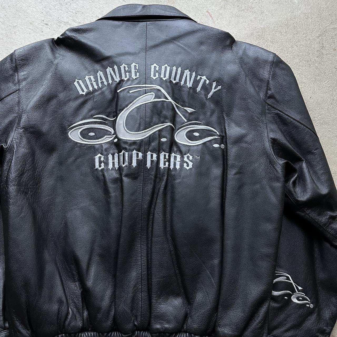 Vintage Orange County Choppers Leather Jacket - M