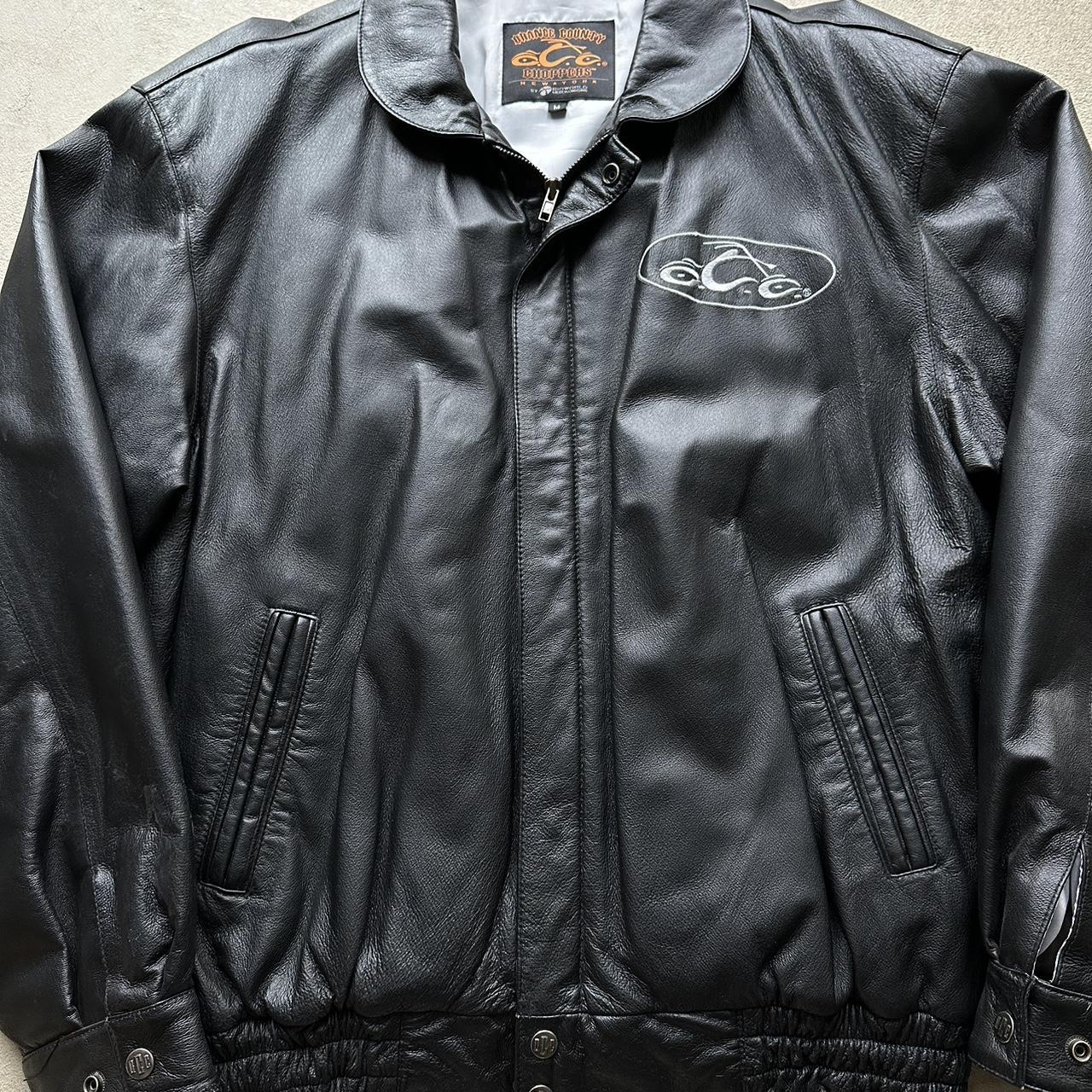 Vintage Orange County Choppers Leather Jacket - M