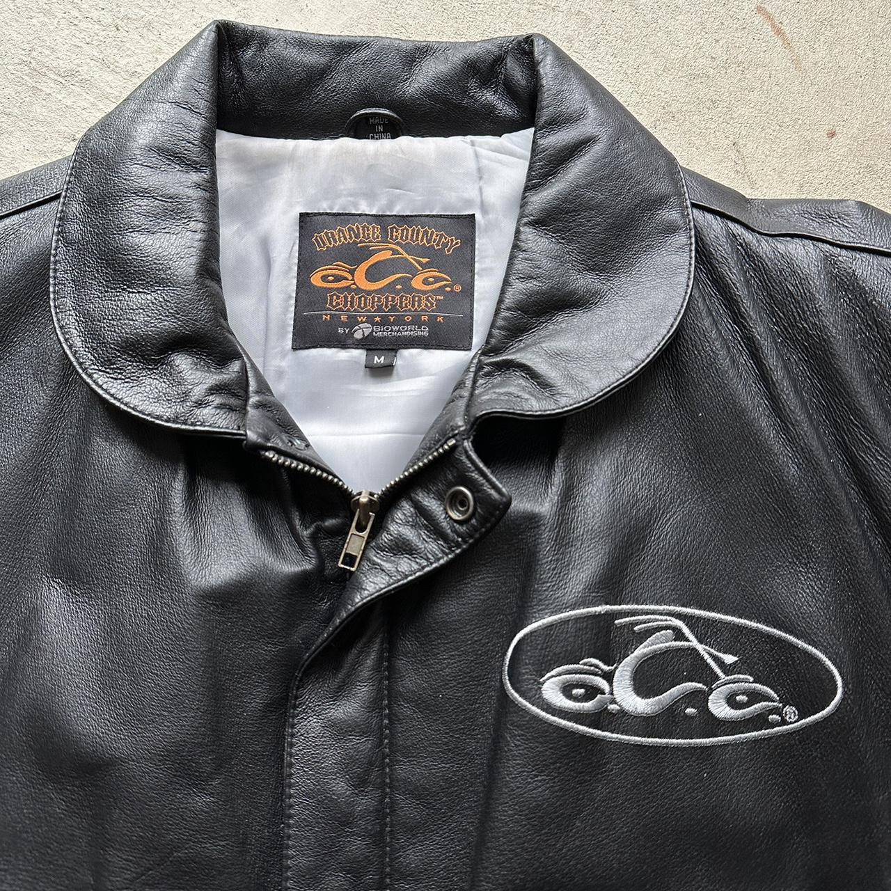 Vintage Orange County Choppers Leather Jacket - M