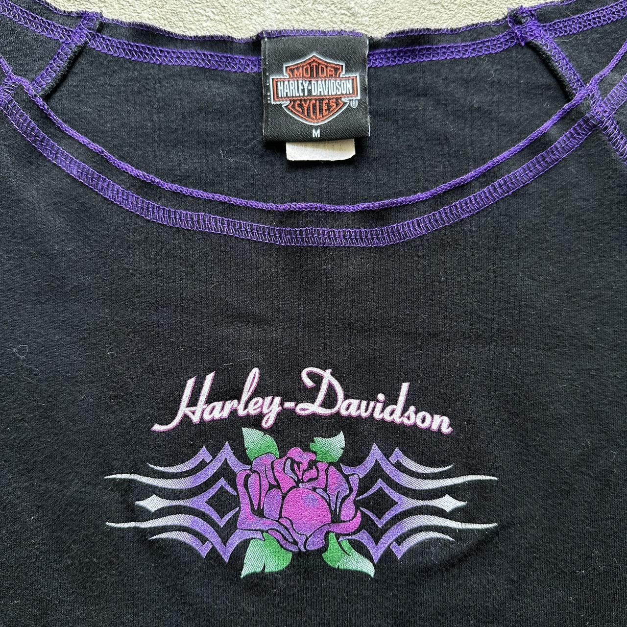 Vintage Y2K Harley Davidson Black Tank