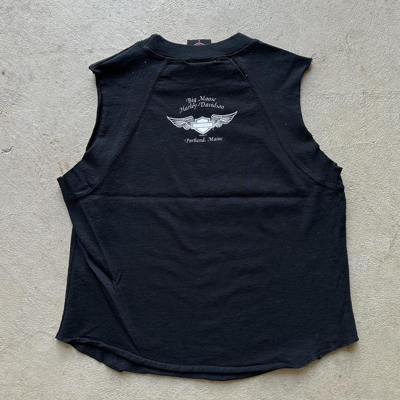 Vintage Y2K Harley Davidson Black Tank