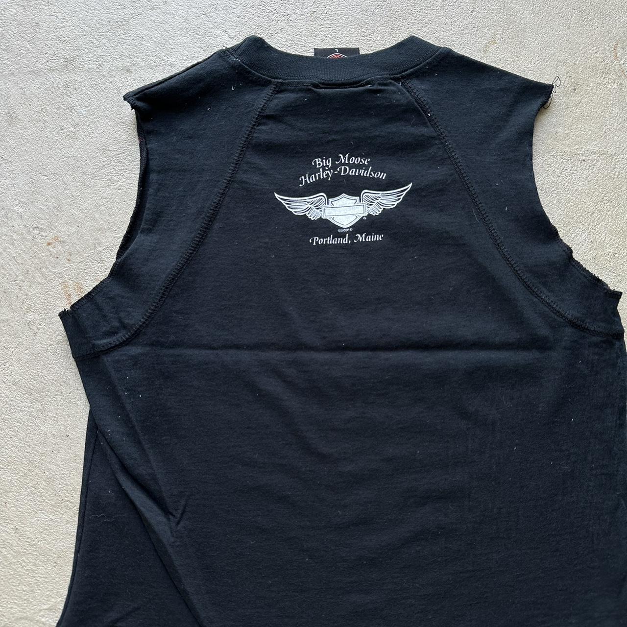 Vintage Y2K Harley Davidson Black Tank