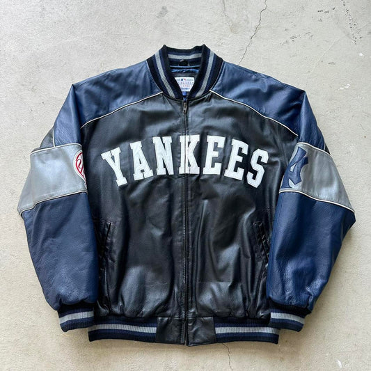 Vintage New York Yankees Leather Jacket