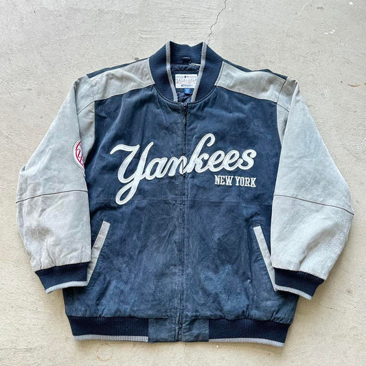 Vintage New York Yankees Suede Jacket