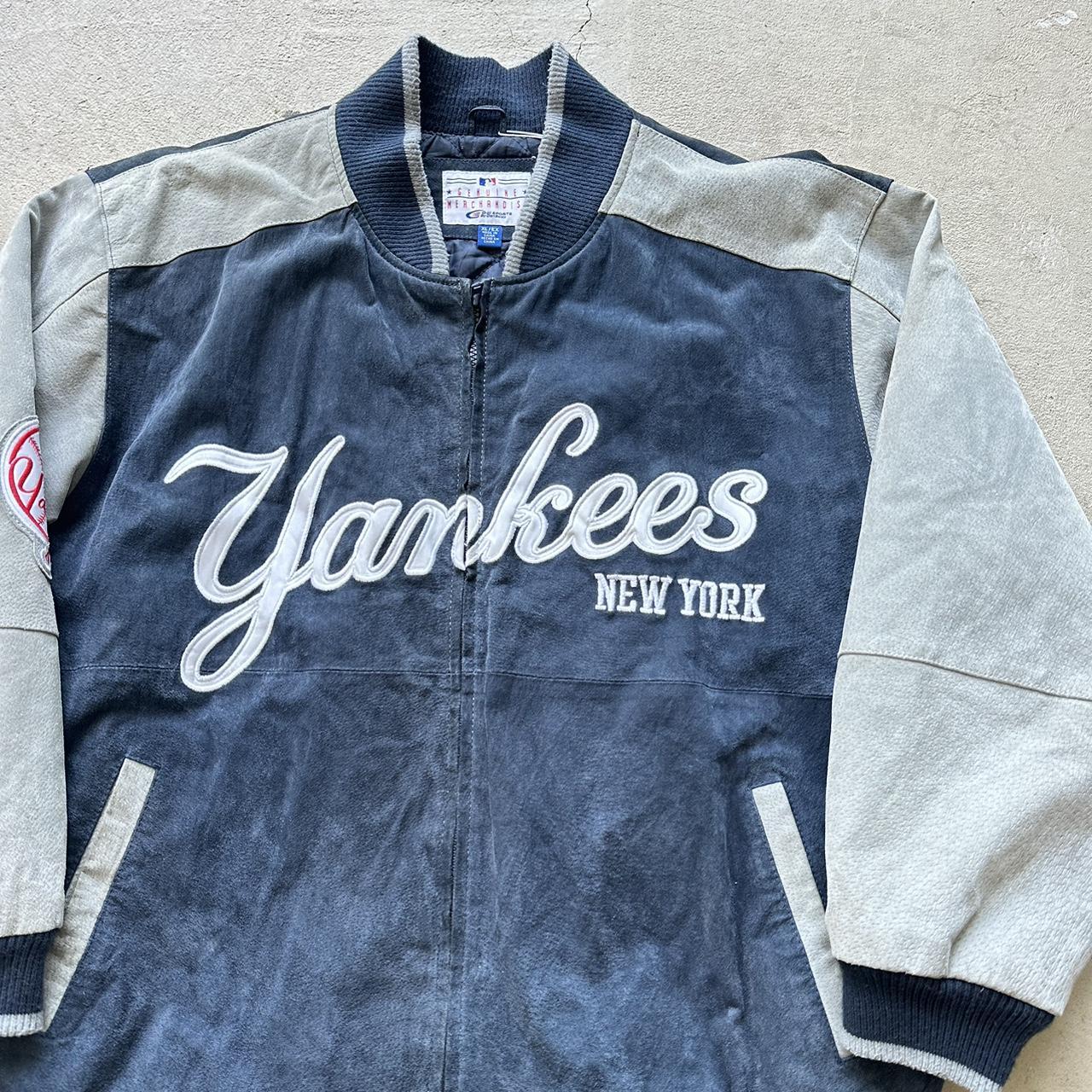 Vintage New York Yankees Suede Jacket