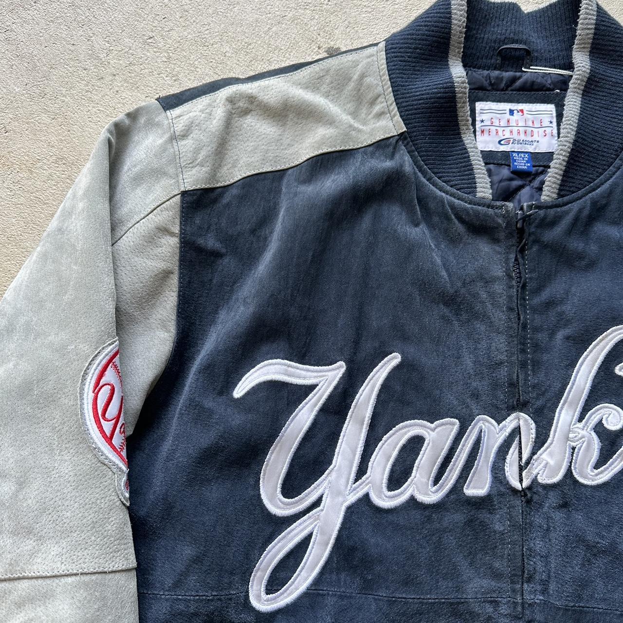 Vintage New York Yankees Suede Jacket