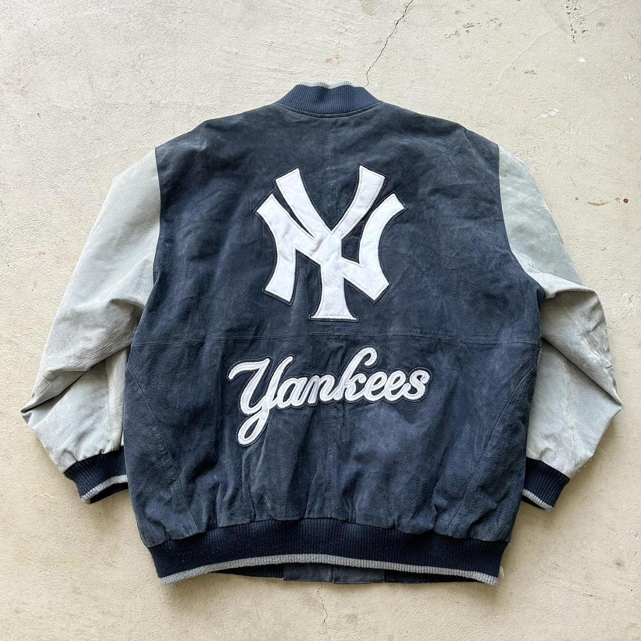 Vintage New York Yankees Suede Jacket