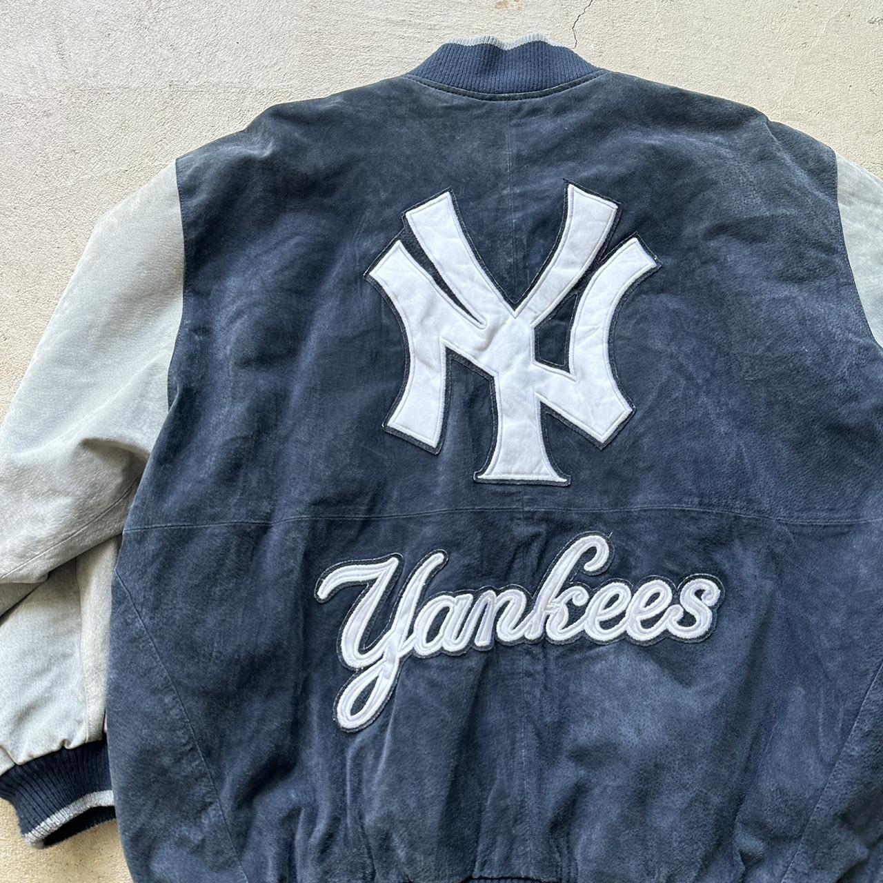 Vintage New York Yankees Suede Jacket