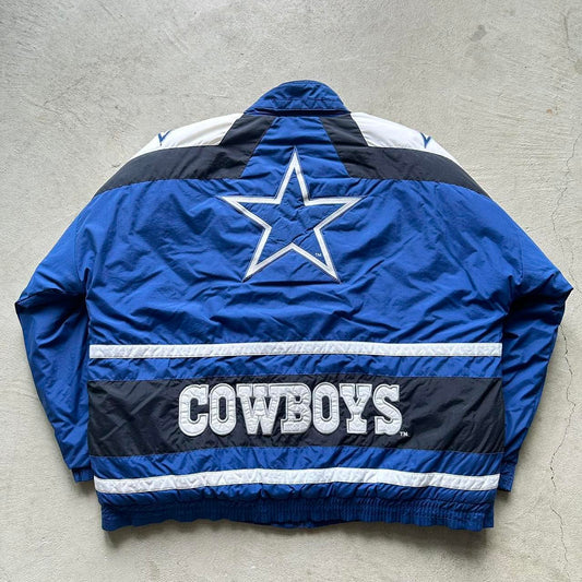 Vintage Dallas Cowboys Puffer Jacket - XL