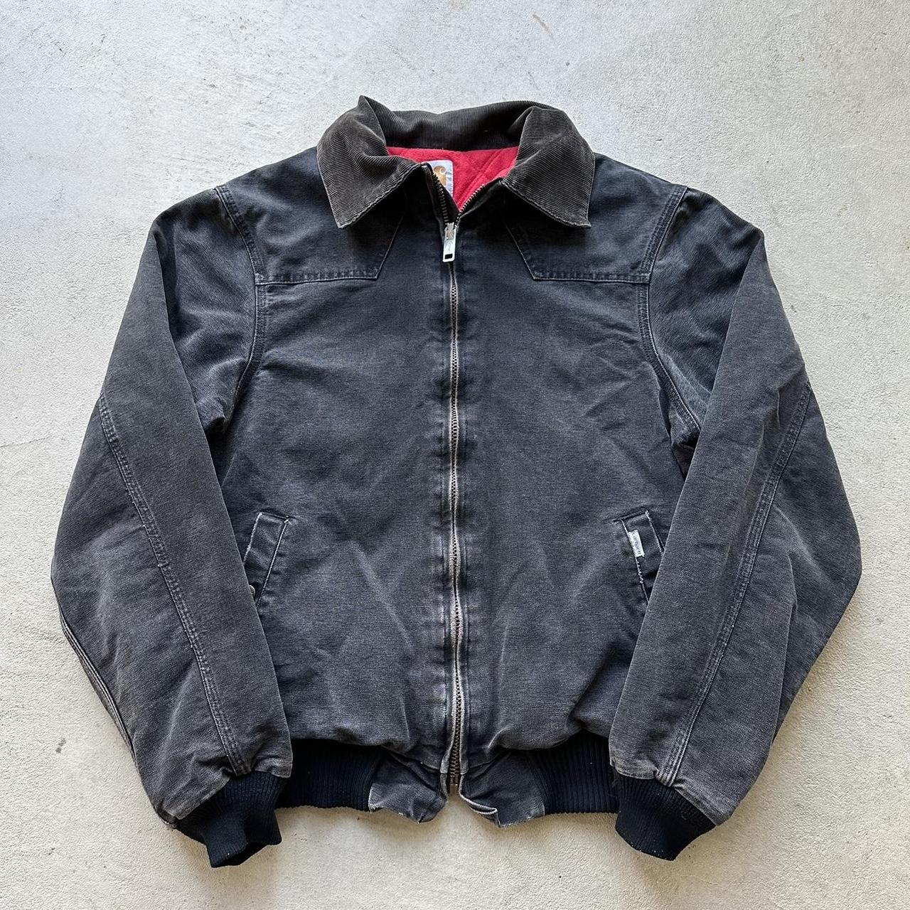 RARE! Vintage Carhartt Faded Black Santa Fe Jacket - M/L