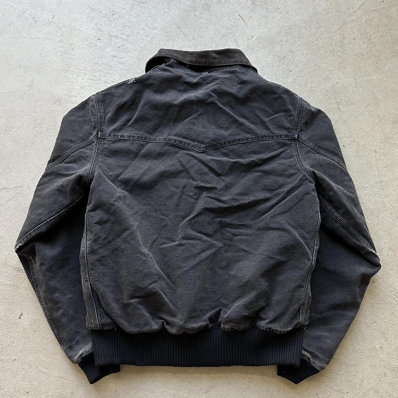 RARE! Vintage Carhartt Faded Black Santa Fe Jacket - M/L