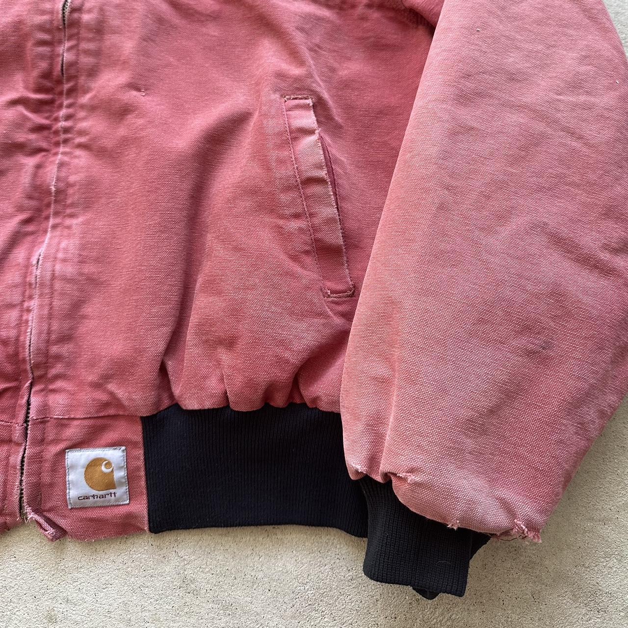 Vintage Carhartt Faded Red Aztec Santa Fe Jacket - XL