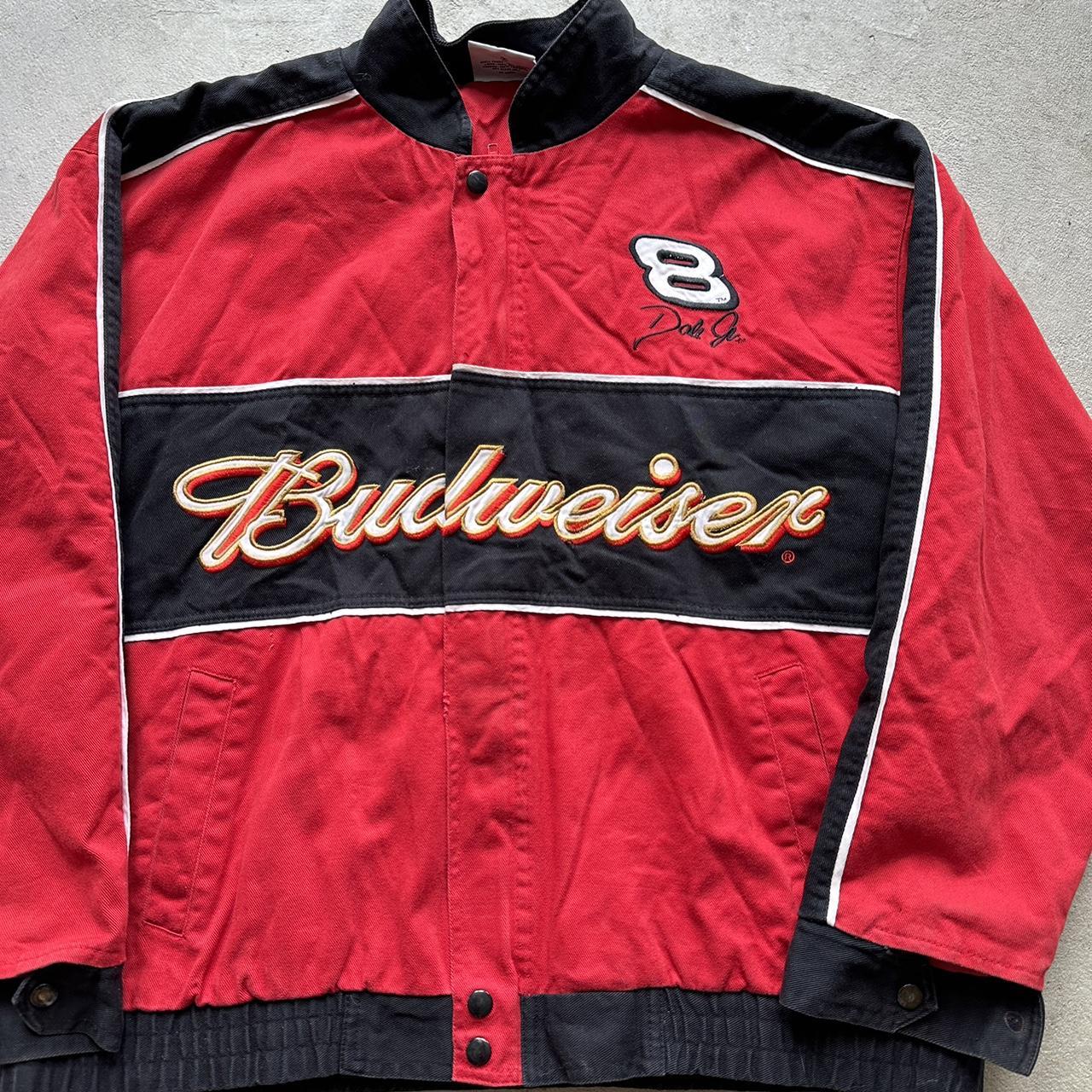 Vintage Budweiser NASCAR Racing Jacket - L