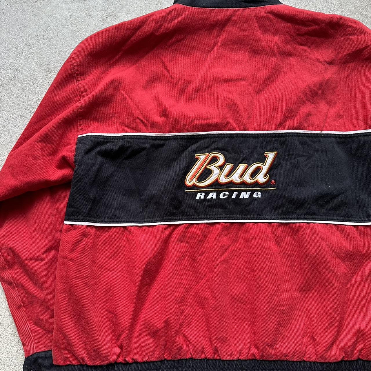 Vintage Budweiser NASCAR Racing Jacket - L