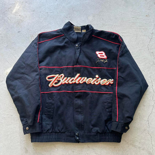 Vintage Budweiser NASCAR Racing Jacket - M