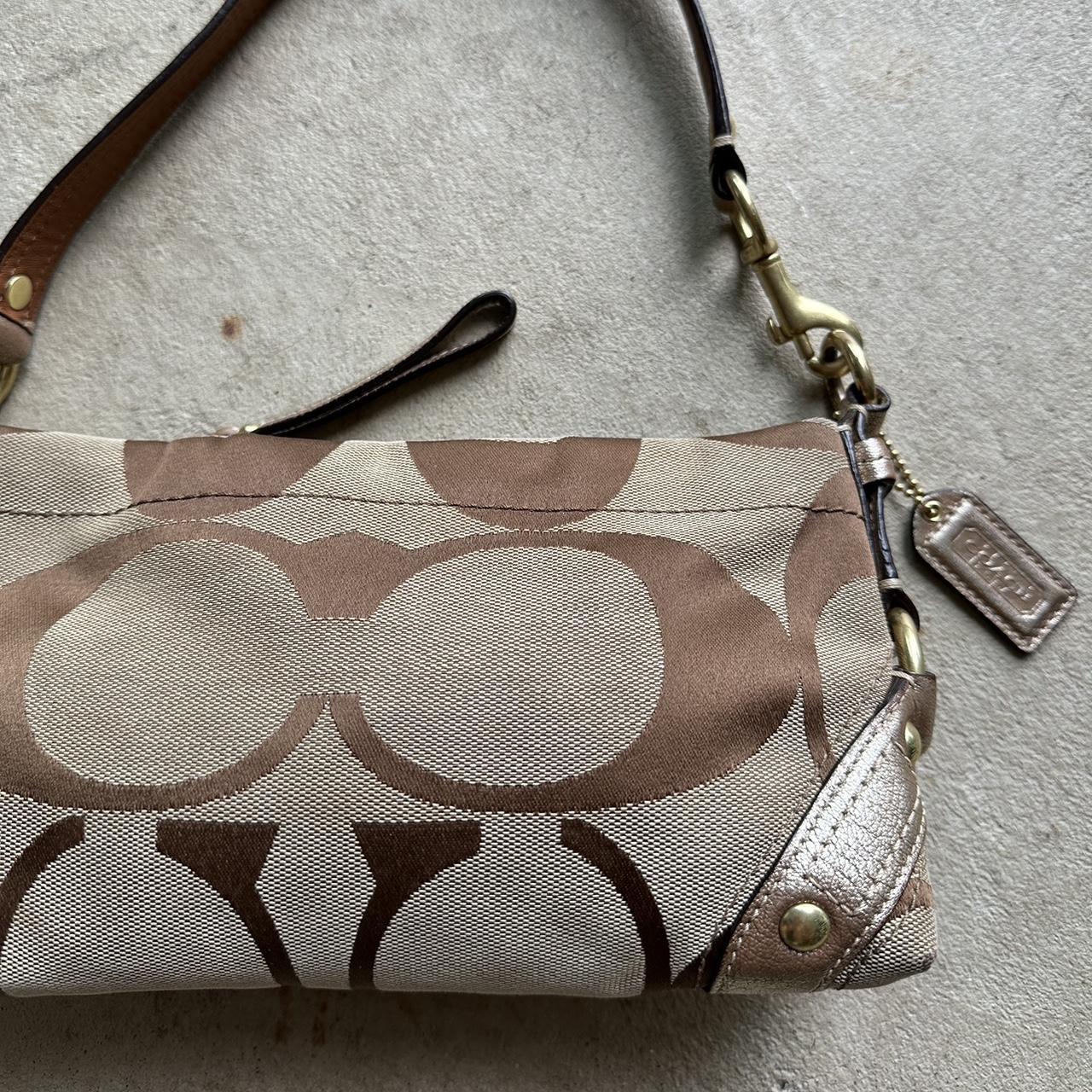 Vintage Y2K Coach Brown Shoulder Bag