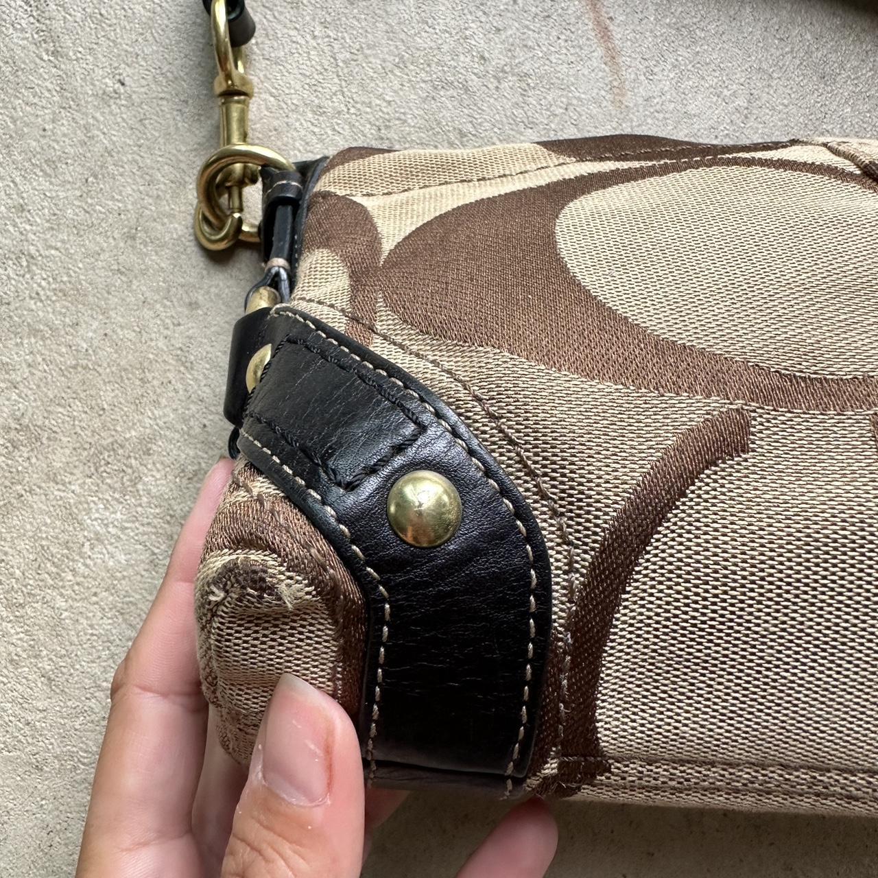 Vintage Y2K Coach Brown Shoulder Bag