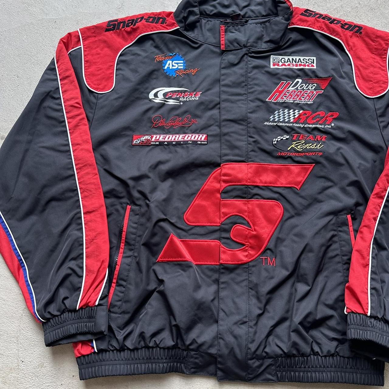 Vintage Snap On Racing Jacket - XL