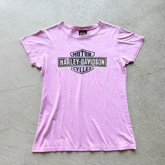 Vintage Y2K Harley Davidson Pink T-Shirt