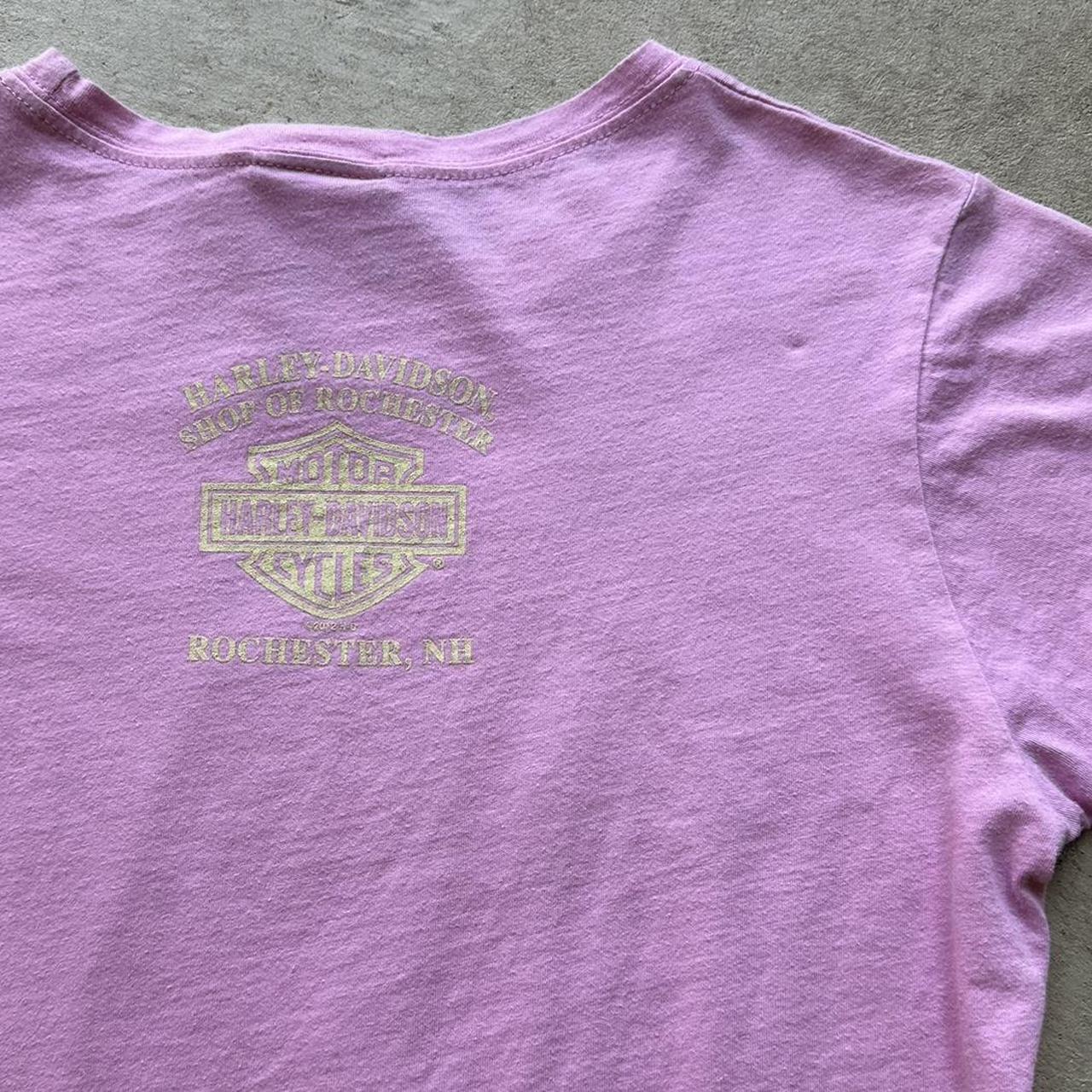 Vintage Y2K Harley Davidson Pink T-Shirt