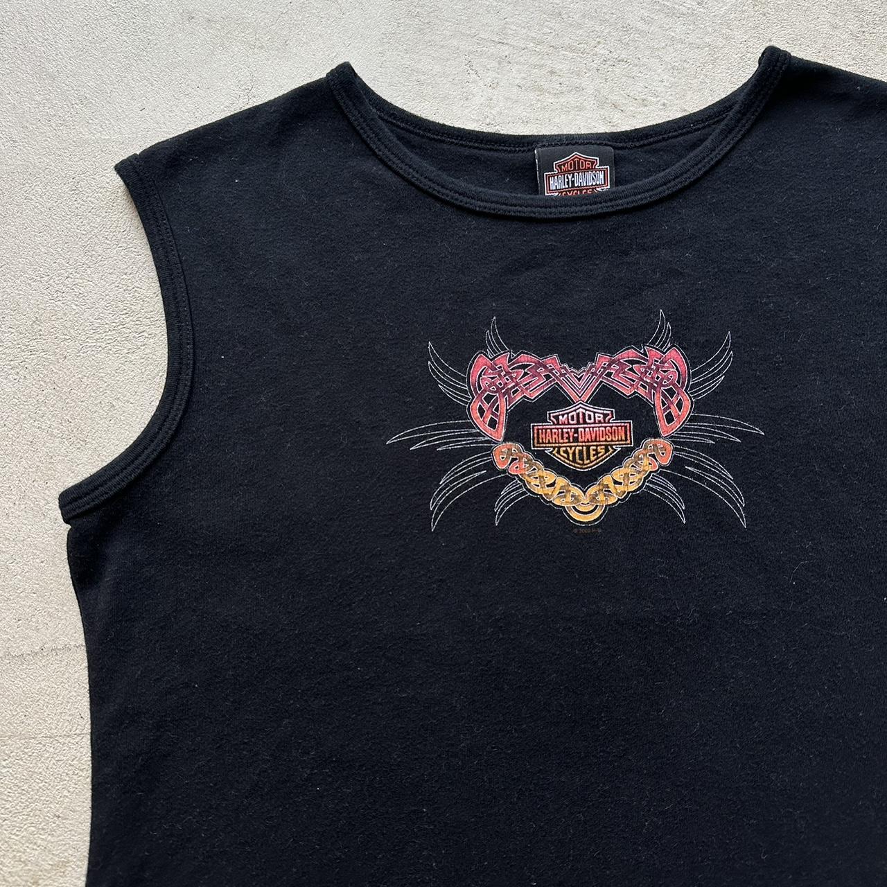 Vintage Y2K Harley Davidson Black Tank