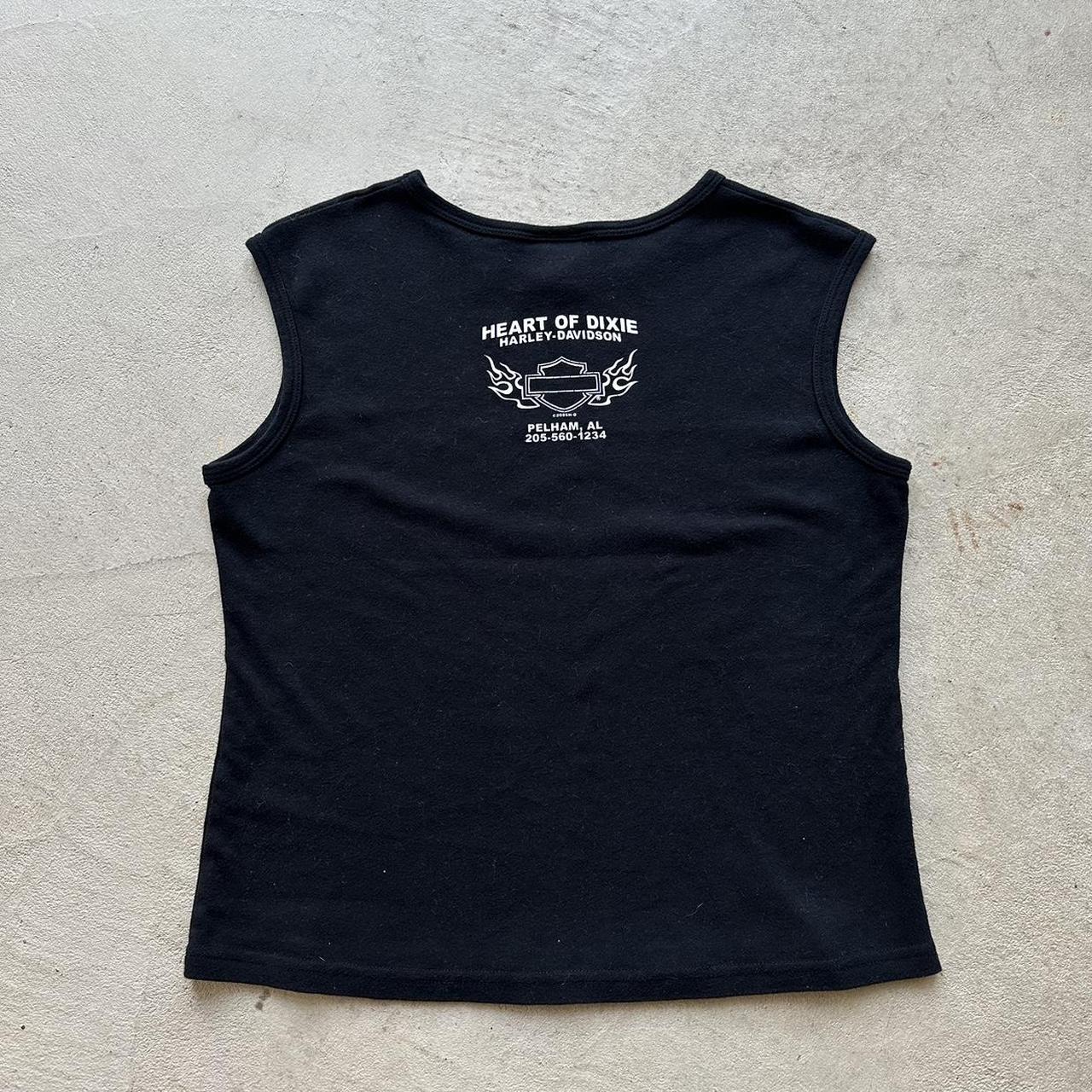 Vintage Y2K Harley Davidson Black Tank