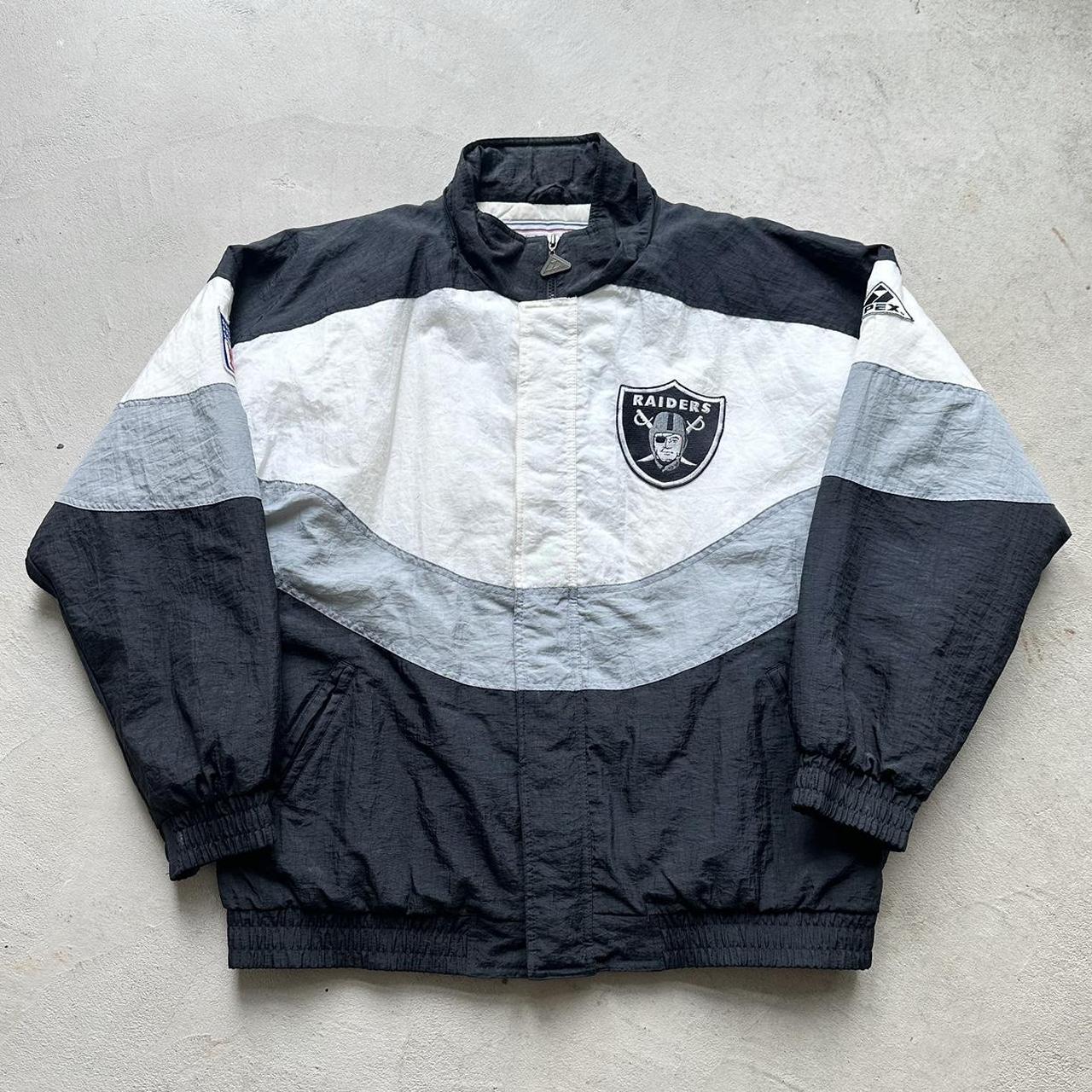 Vintage NFL Raider Windbreaker Jacket - L