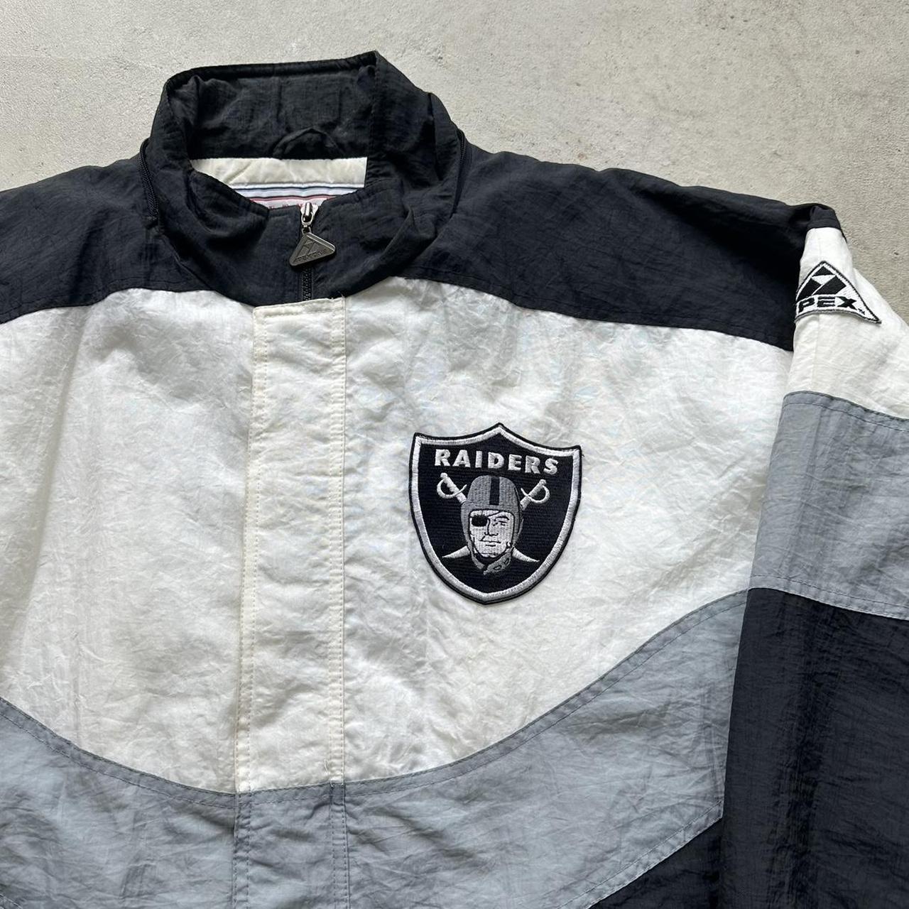 Vintage NFL Raider Windbreaker Jacket - L