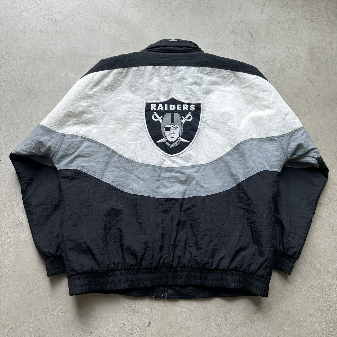 Vintage NFL Raider Windbreaker Jacket - L