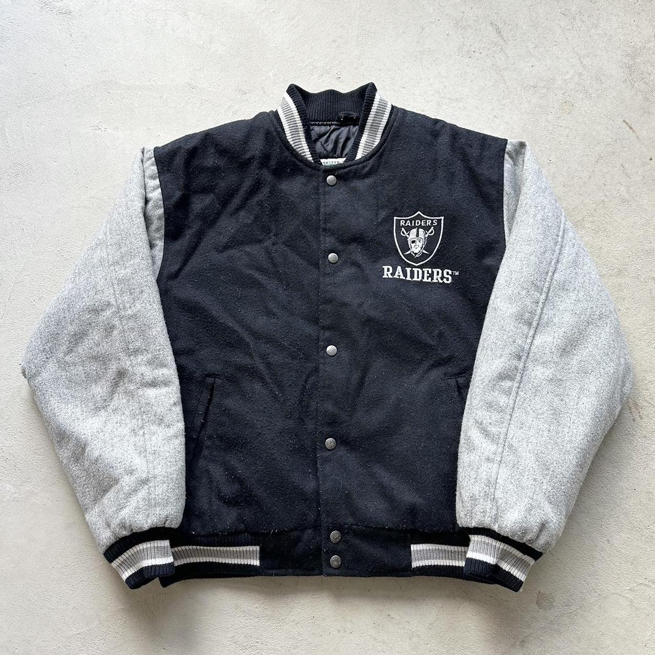 Vintage NFL Raider Bomber Jacket - M