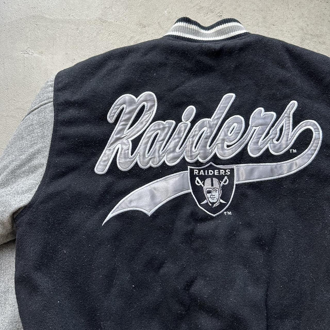 Vintage NFL Raider Bomber Jacket - M