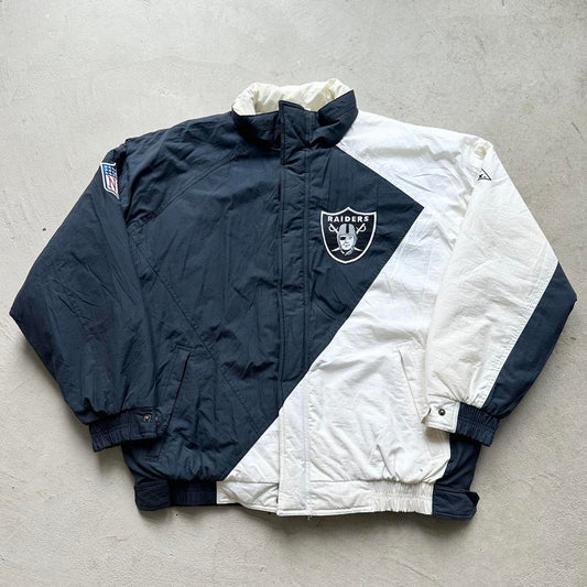 Vintage NFL Raider Windbreaker Jacket - L